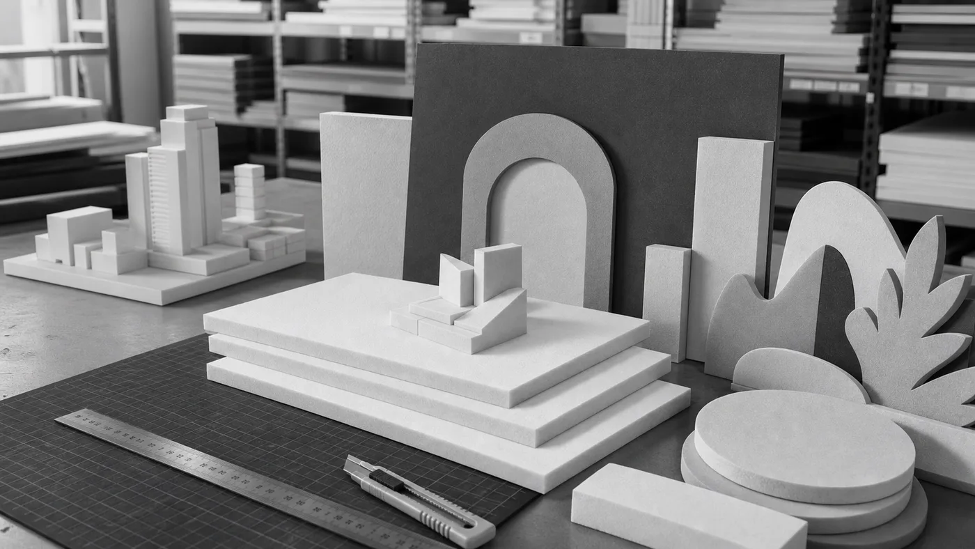 EVA Foam Slabs for Advertising Props and Models