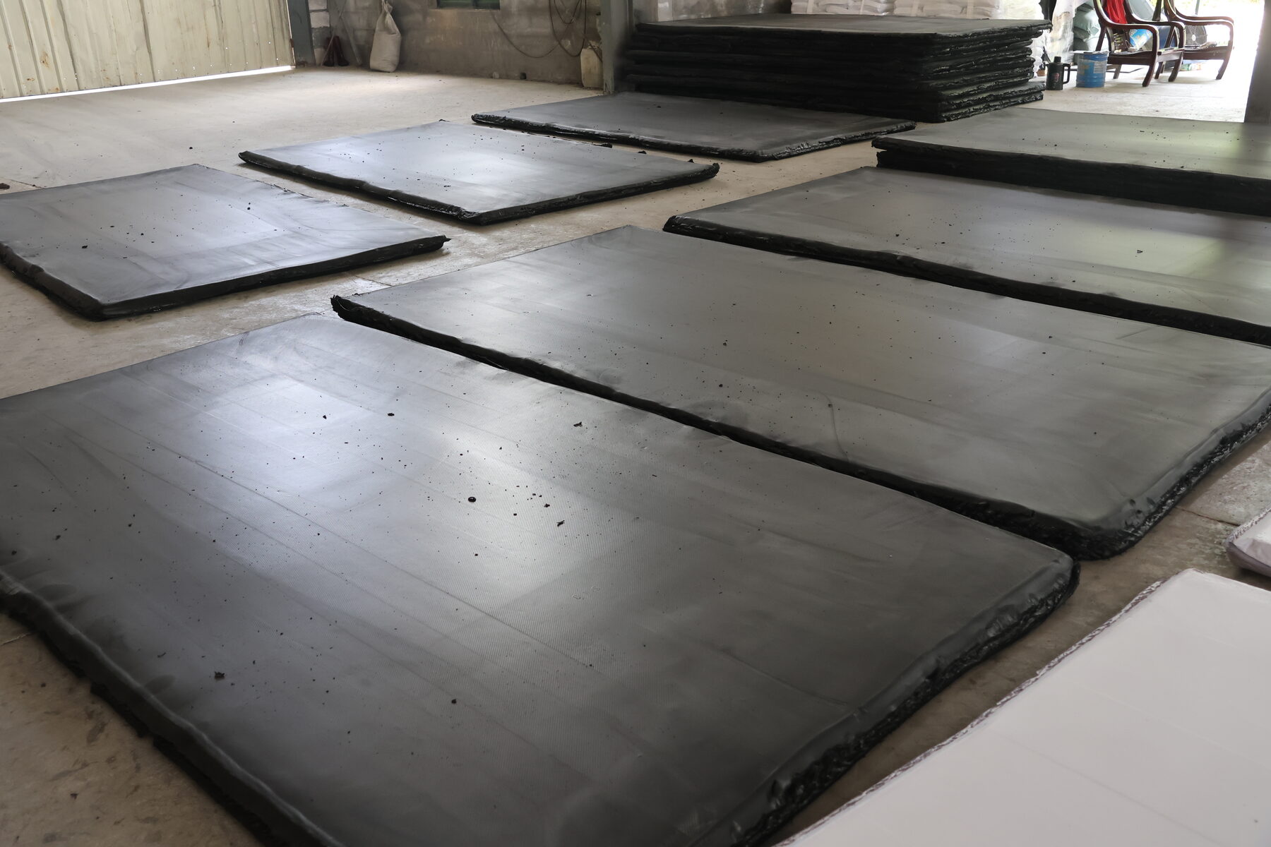 A Black EVA Foam Slab Product Display Image
