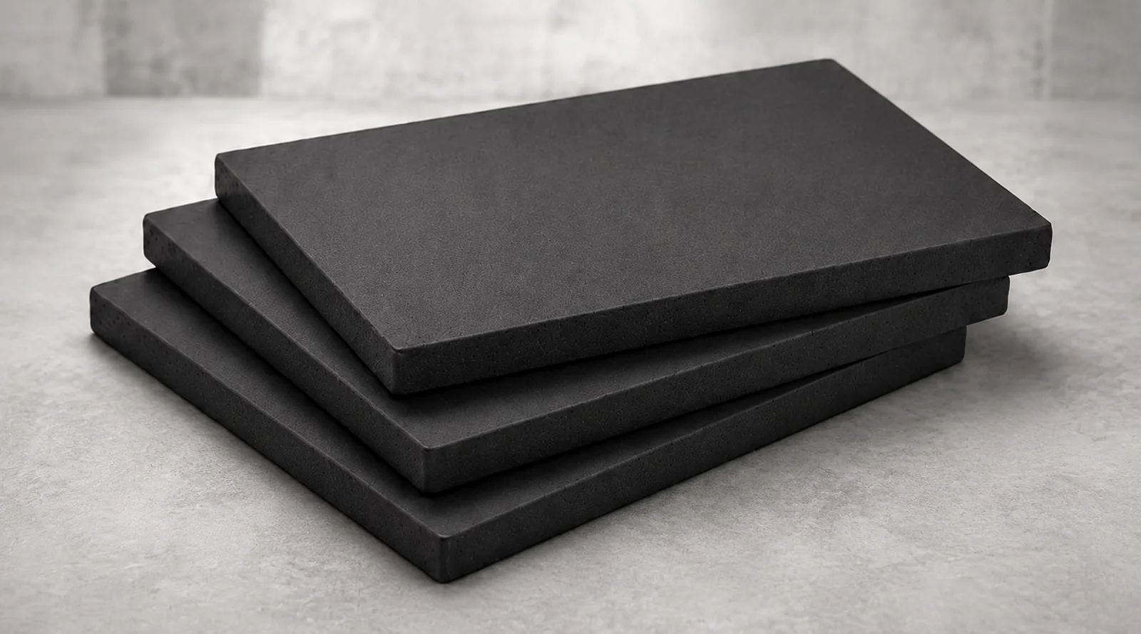 A Black EVA Foam Slab Product Display Image