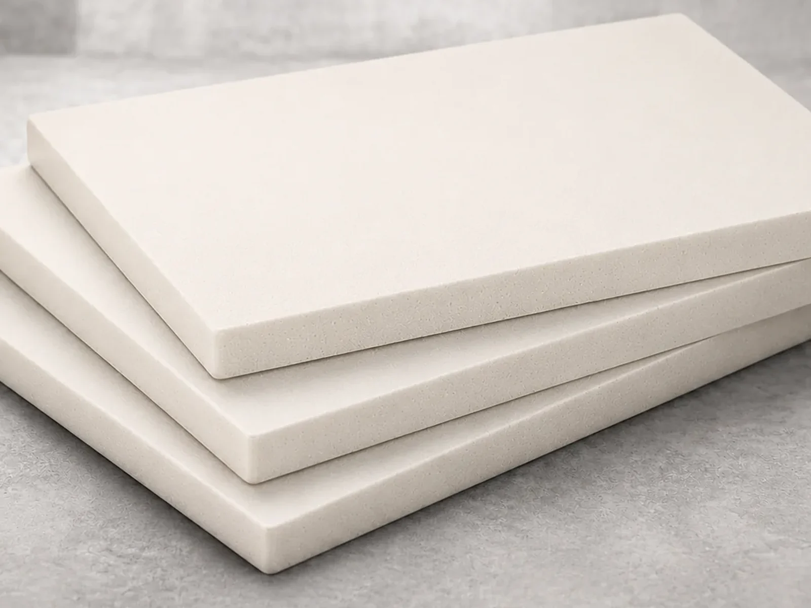 C White EVA Foam Slab Product Display Image
