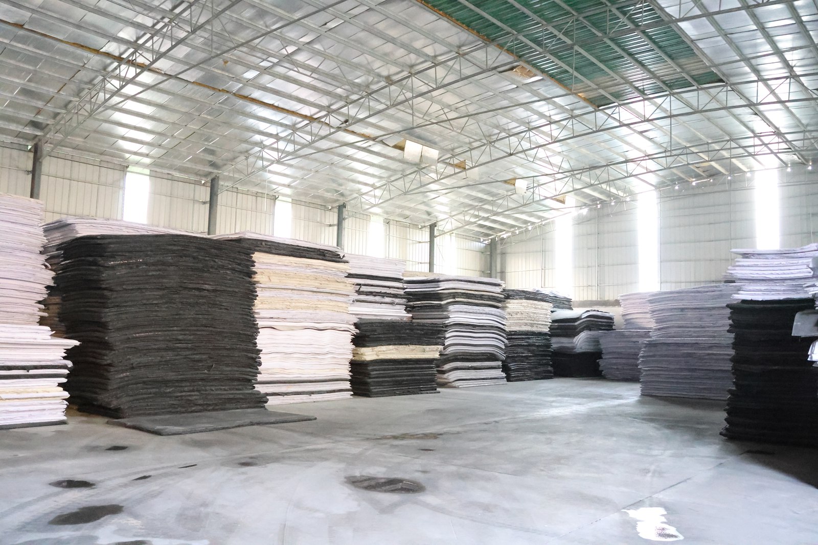 EVA Foam Slab Warehouse Data Diagram